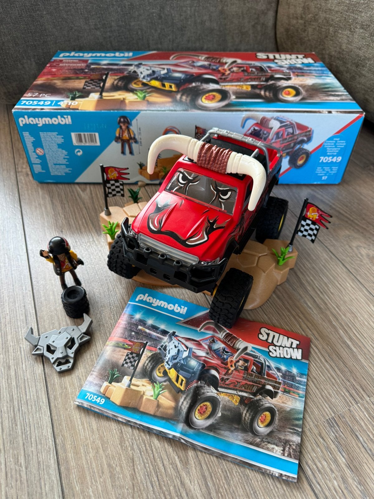 Playmobil 70549 - Stunt Show, Gebruikt, Complete set, Voertuig, Ophalen of Verzenden