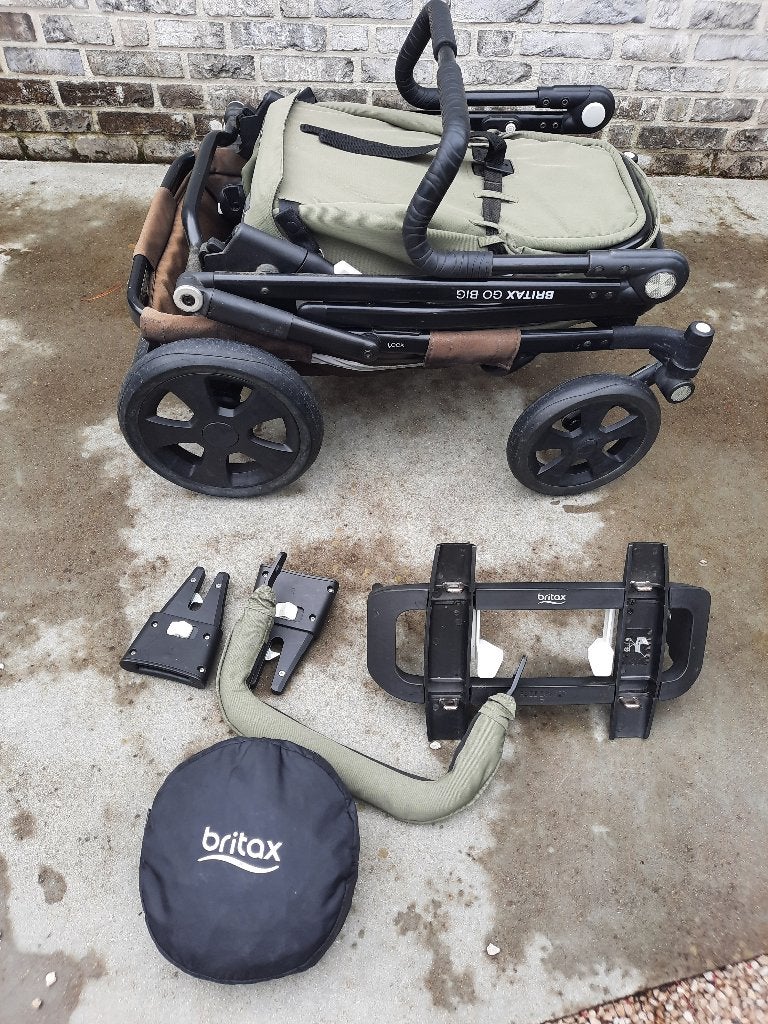 Britax Romer kinderwagen met winterhoes regenhoes & adapters, Kinderen en Baby's, Kinderwagens en Combinaties, Ophalen of Verzenden