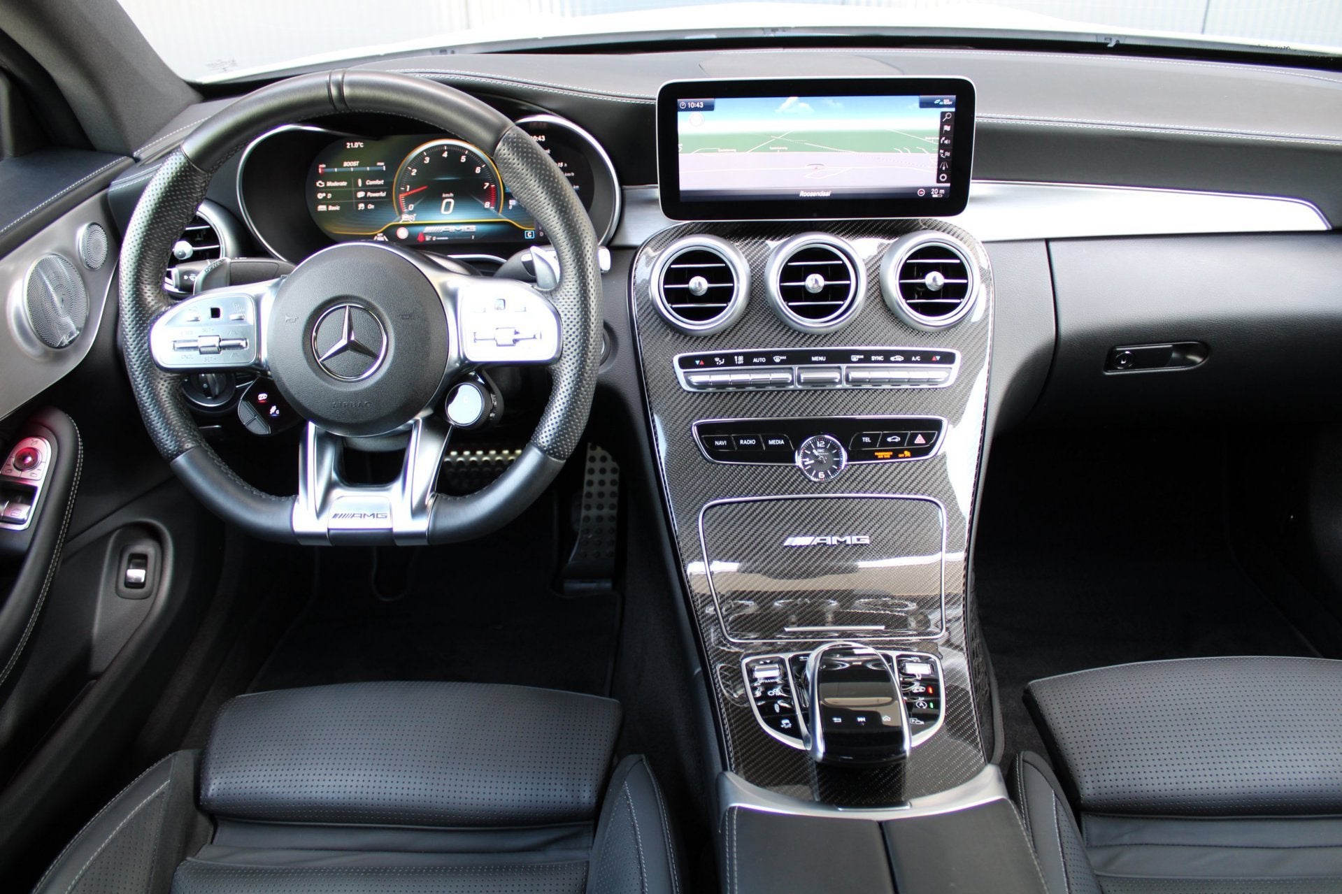 Mercedes-Benz C-klasse Coupé AMG 63 Premium Plus Pack | 1e, Auto's, Automaat, Dealer onderhouden, Achterwielaandrijving, Gebruikt