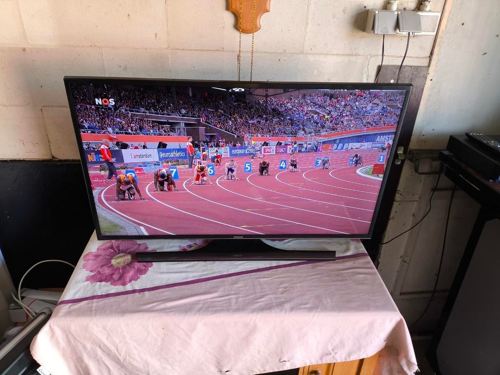 40 inch Samsung Smart LED tv, Ophalen of Verzenden, Zo goed als nieuw, 100 cm of meer, Samsung