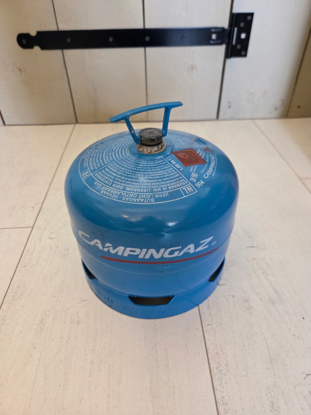 Campingaz gasfles 904 - 1/3 vol, Ophalen, Zo goed als nieuw