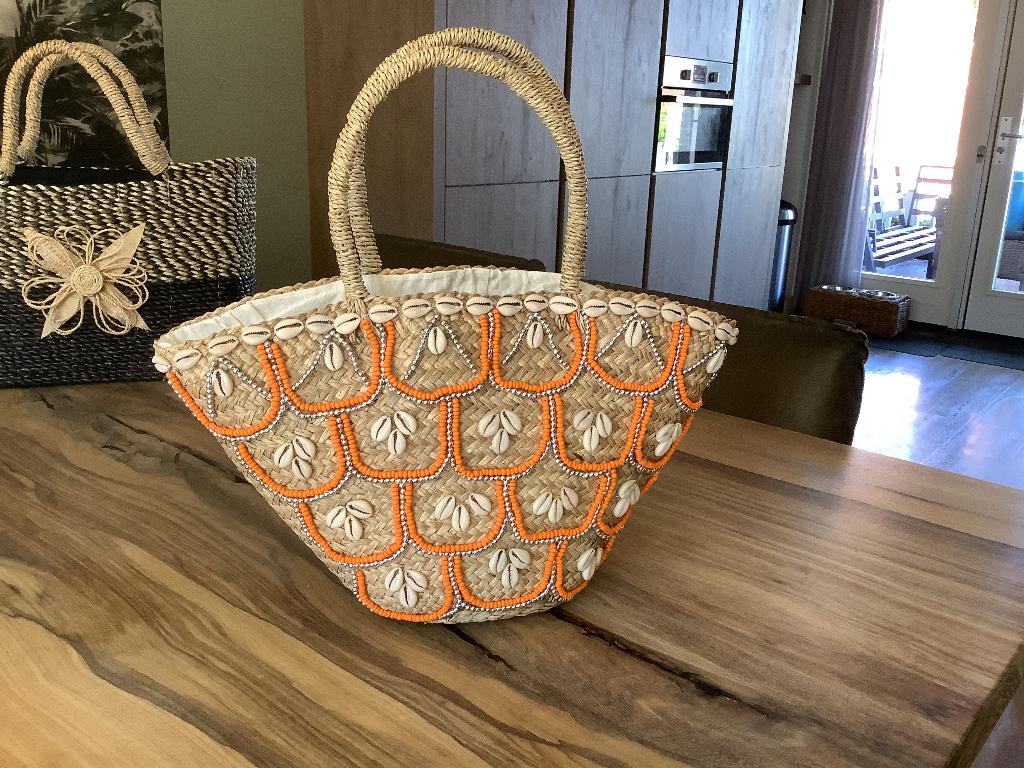 Tas ( strandtas), Ophalen, Nieuw, Oranje, Shopper