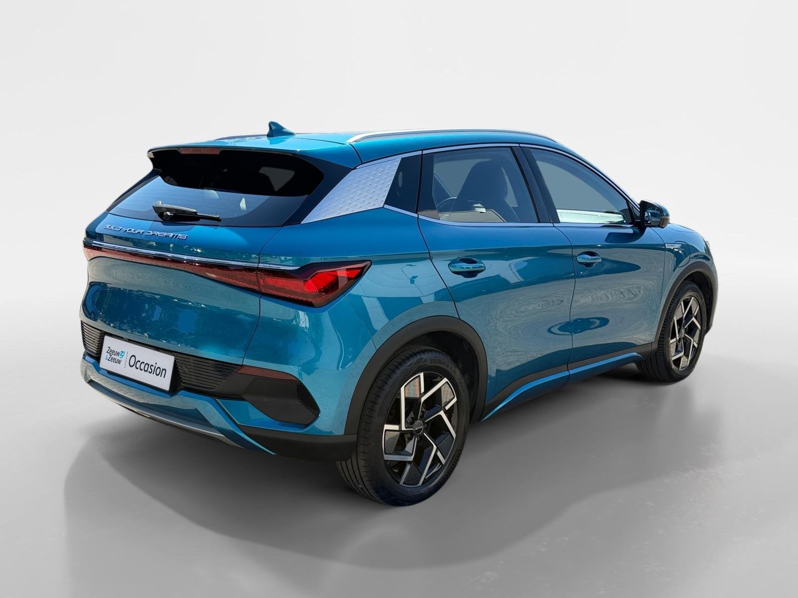 BYD ATTO 3 Design 60 kWh | Navigatie | Carplay | Adapt. Crui, Auto's, Gebruikt, 38 min, Blauw, 1725 kg