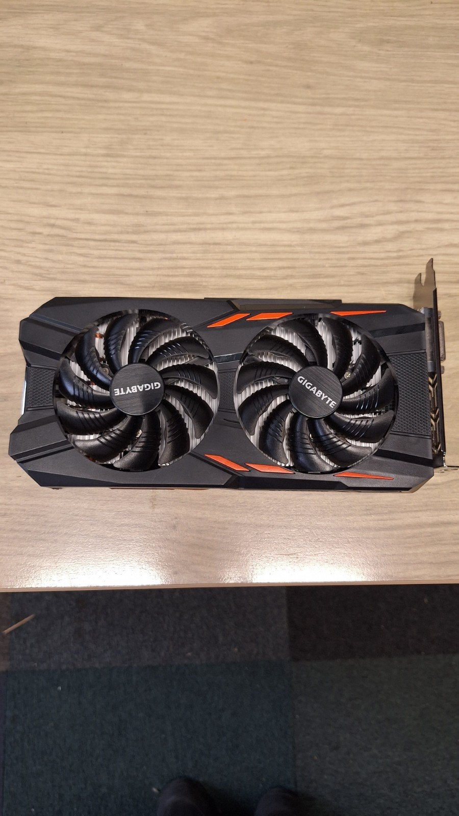 Gigabyte GeForce GTX 1060 Windforce OC 6G Videokaart, PCI-Express 3, Gebruikt, HDMI, Ophalen of Verzenden