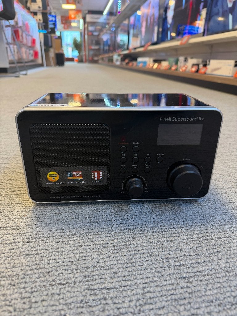 DAB+ Tafelradio - Pinell Supersound II +, Ophalen of Verzenden, Zo goed als nieuw, Radio