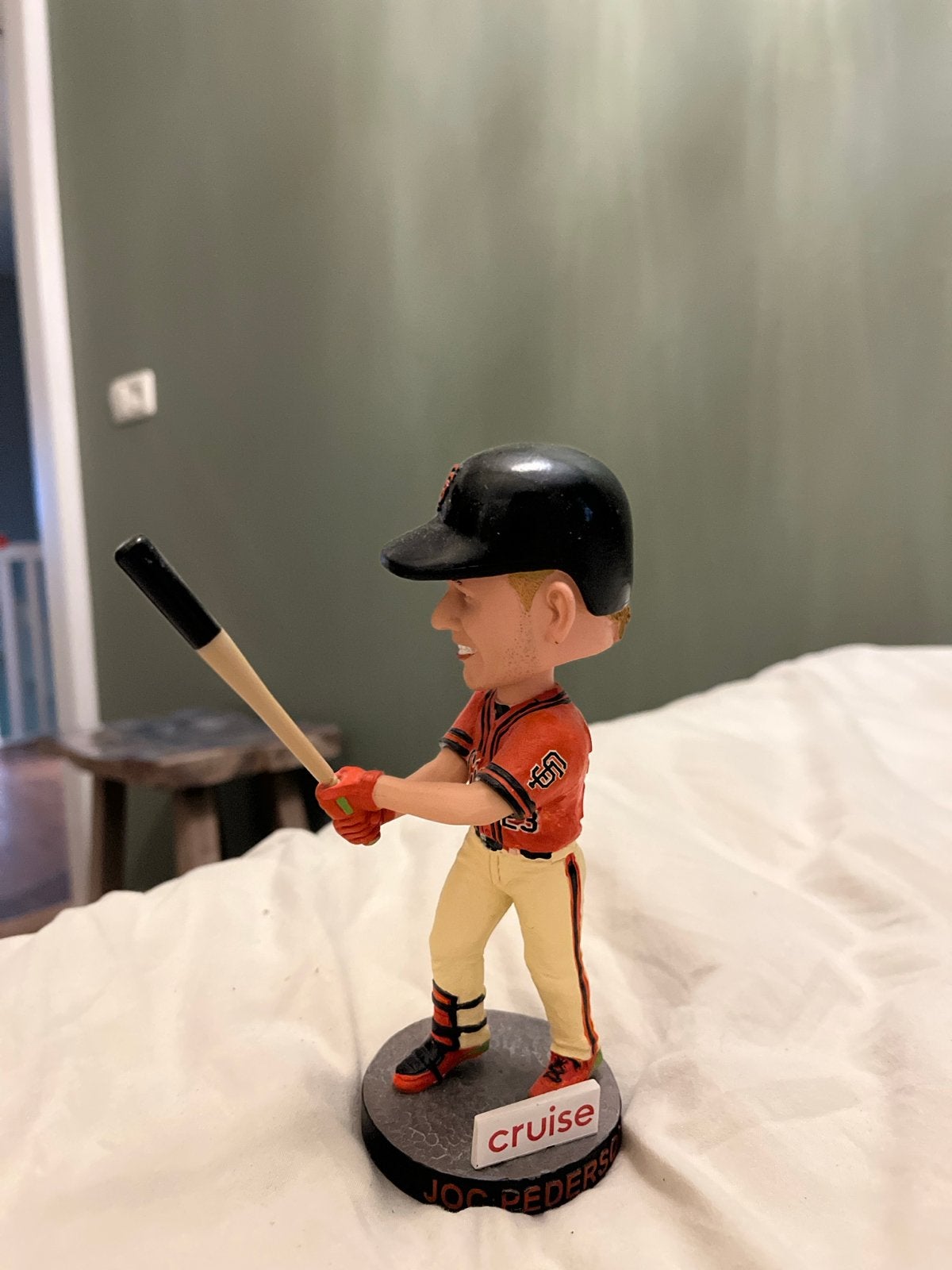 Joc Pederson Bobblehead - San Francisco Giants, Ophalen of Verzenden, Zo goed als nieuw