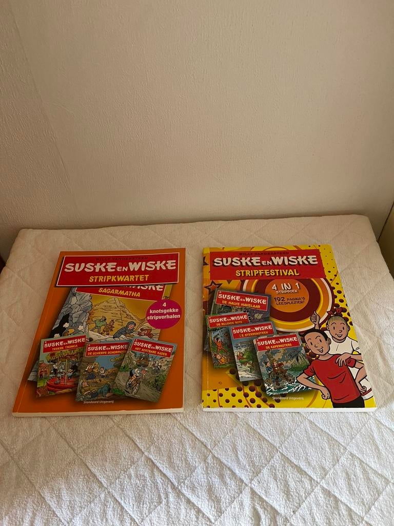 Suske en Wiske stripboeken, Meerdere stripboeken, Ophalen, Gelezen