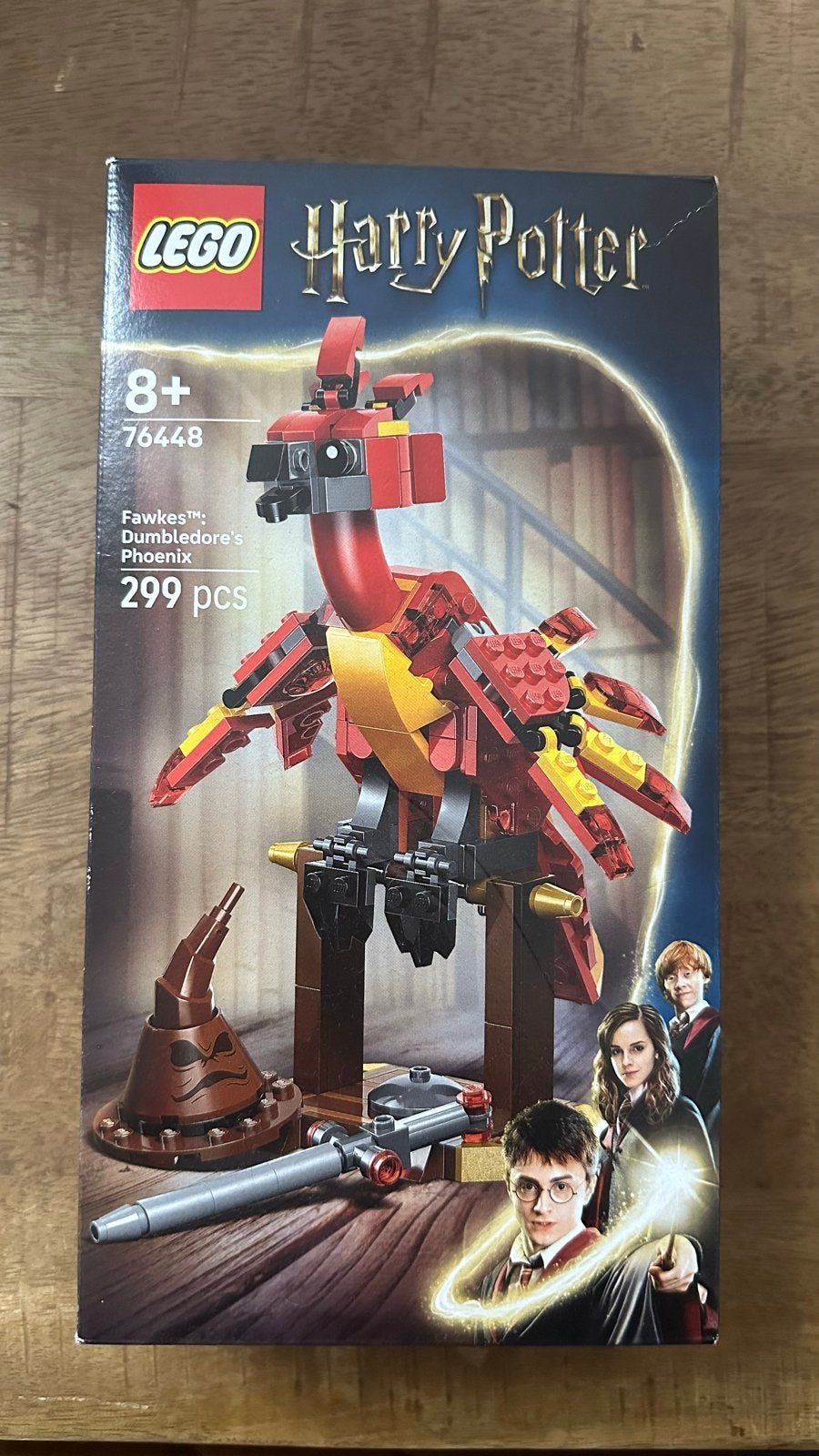 LEGO Harry Potter 76448 Fawkes Dumbledore's Phoenix, Ophalen, Lego, Complete set, Ongeopend/sealed