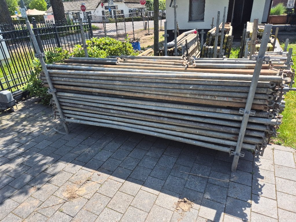 Bouwsteiger, Ophalen, Gebruikt, Gevelsteiger, 5 meter of hoger
