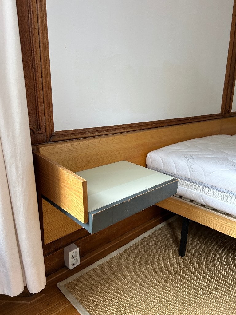 Foto 3 van Helmut Magg voor DeWe design bed | Jaren 60 | Essenhout