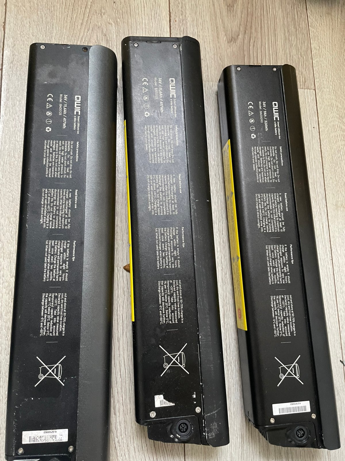 Qwic accu’s laden defect, Ophalen of Verzenden, Niet werkend