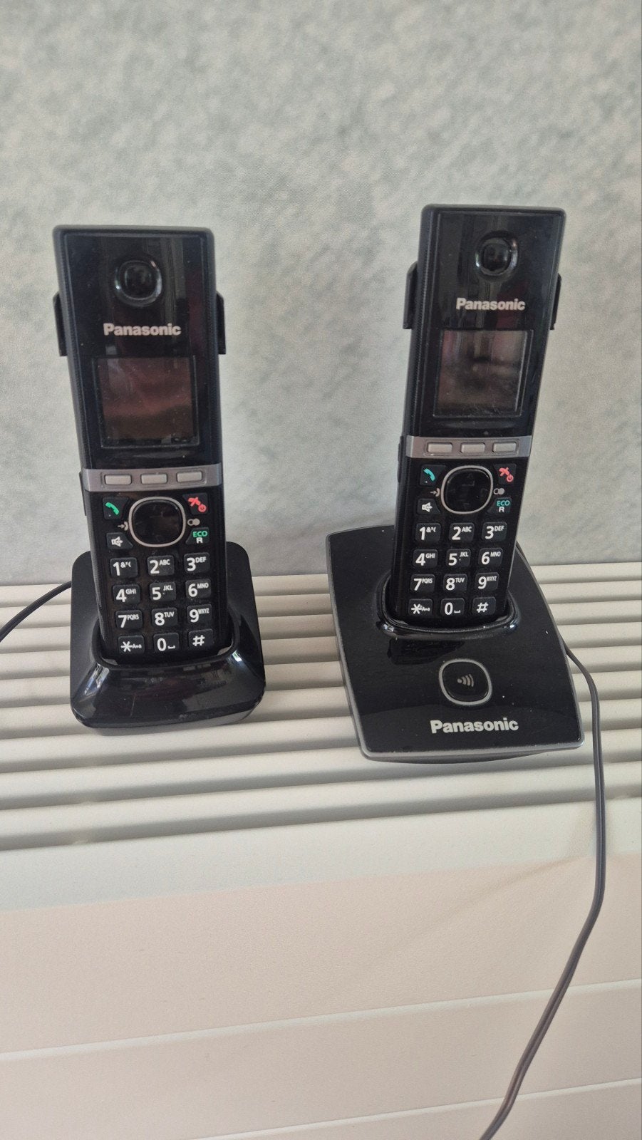 Panasonic KX-TG8051NL Dect telefoon Set (2 Handsets), Ophalen of Verzenden, Gebruikt, 2 handsets