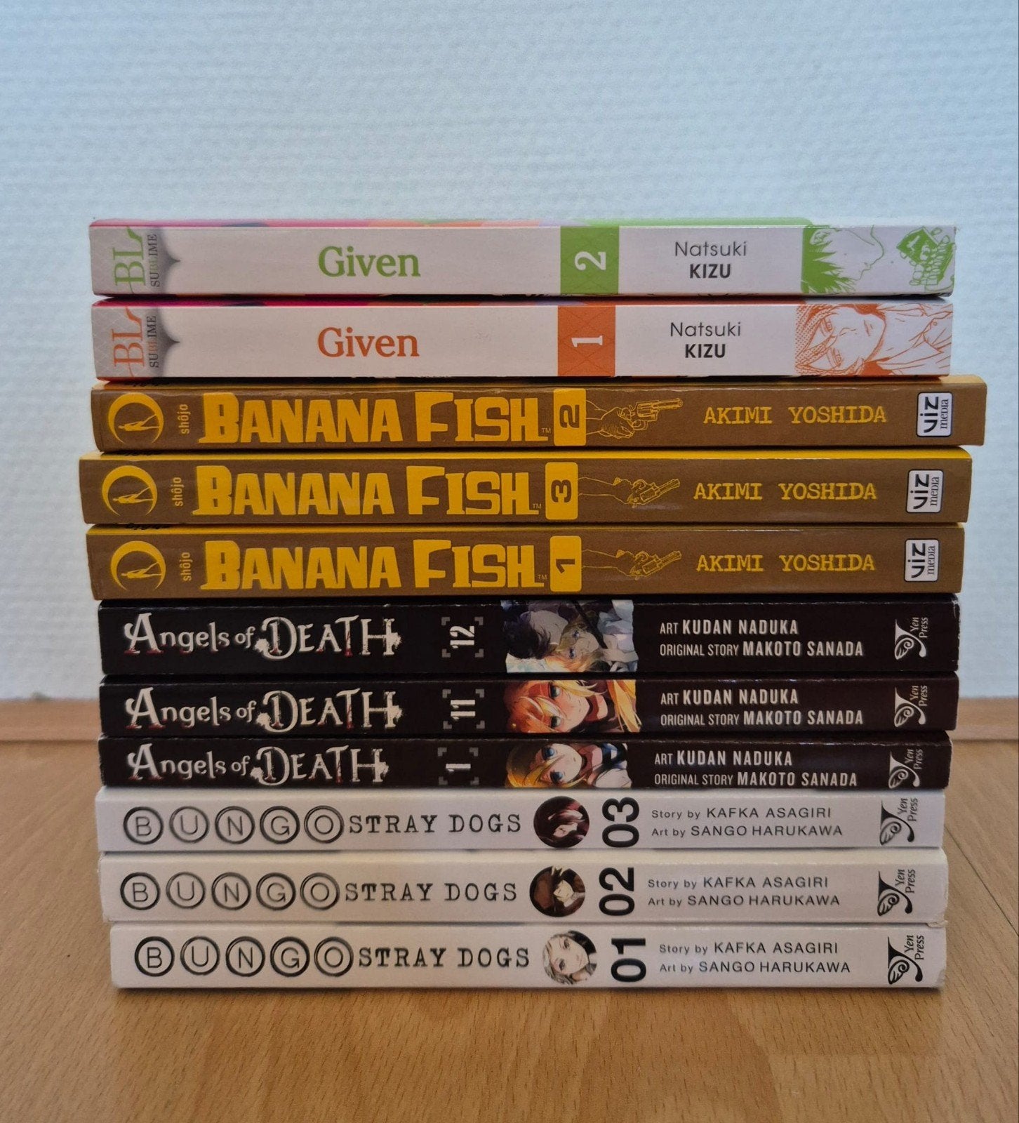 11 Engelstalige Manga boeken, Ophalen of Verzenden, Zo goed als nieuw