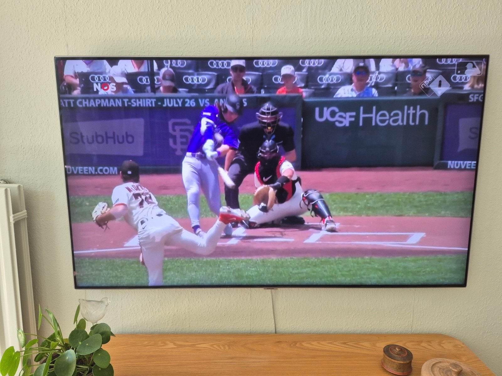 Samsung Qled TV televisie 55 inch 55Q7, Audio, Tv en Foto, Televisies, Ophalen, Samsung, 100 cm of meer, Gebruikt
