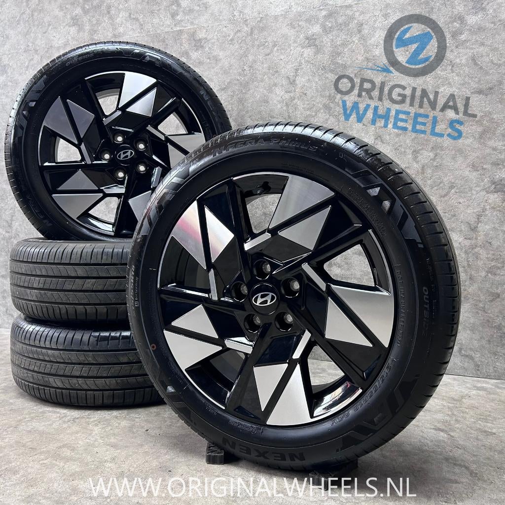 18 inch originele velgen + zomerbanden Hyundai Kona, 18 inch, 215 mm, Banden en Velgen, Nieuw