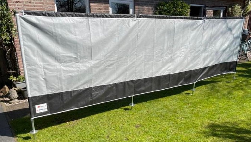 Bedum/vierhouten Marcella tencate doek windscherm 500x135 cm, Ophalen, Zo goed als nieuw
