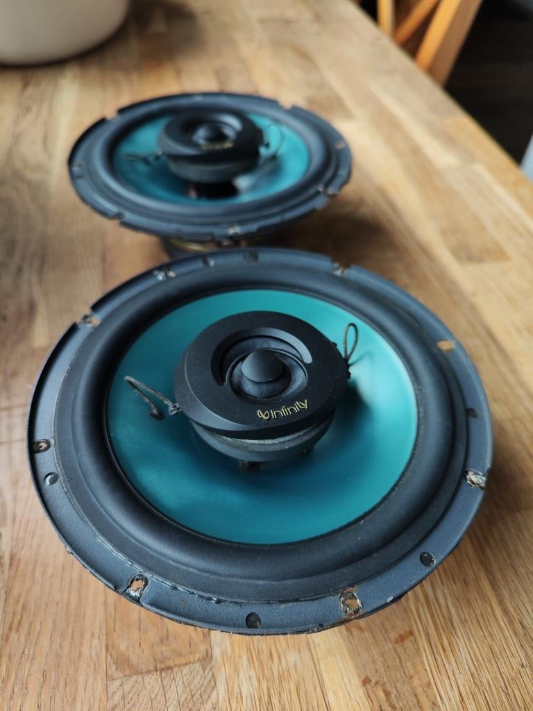 Infinity Kappa 652cf Car Speakers - Goede staat, Ophalen of Verzenden, Gebruikt