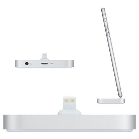 Apple iPhone Lightning Dock Silver met USB kabel, Ophalen of Verzenden, Gebruikt