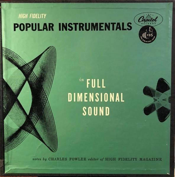 high fidelity popular instrumentals in full dimensinal sound, Gebruikt, 10 inch, Ophalen of Verzenden, 1940 tot 1960