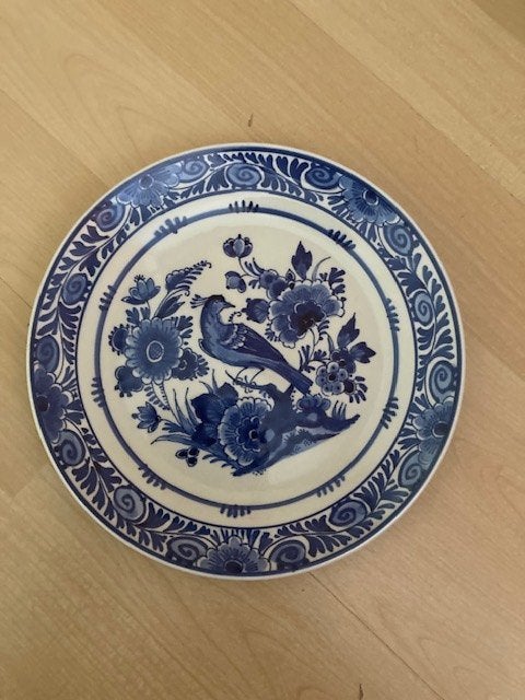 Delfts aardewerk De Porceleyne Fles Wandbord (18cm ), Ophalen of Verzenden