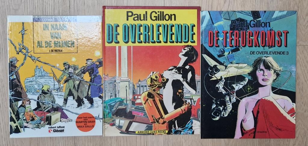 Set van drie mooie Paul Gillon Hardcovers in prima staat, Meerdere stripboeken, Ophalen of Verzenden, Zo goed als nieuw
