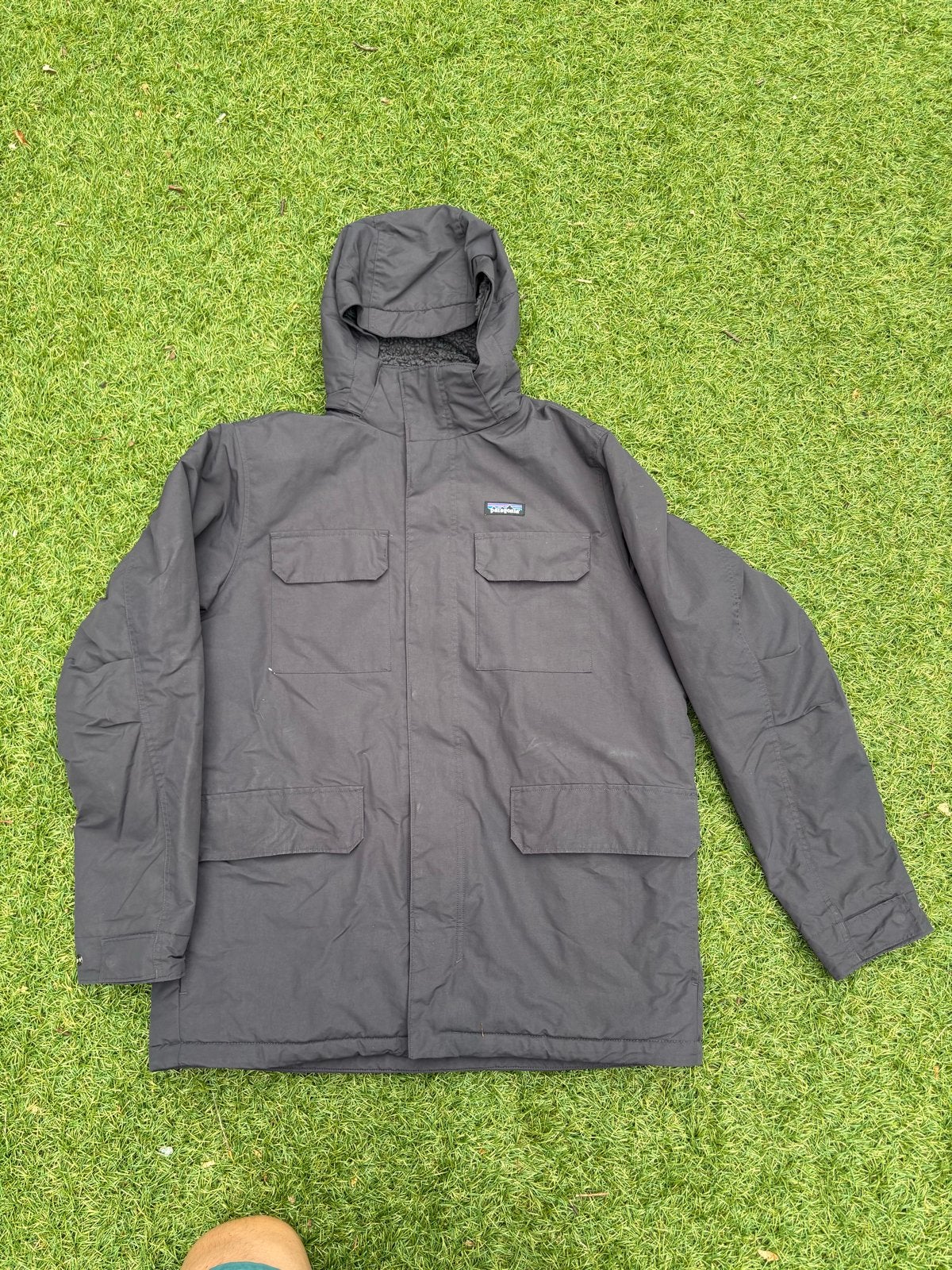 Patagonia Parka Zwart - Maat L / XL, Kleding | Heren, Ophalen of Verzenden, Zo goed als nieuw, Maat 52/54 (L), Zwart