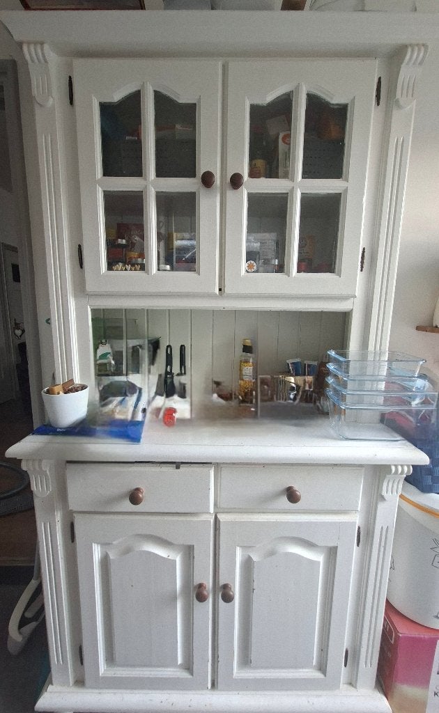 Buffetkast wit, Ophalen, Gebruikt, 200 cm of meer, 25 tot 50 cm