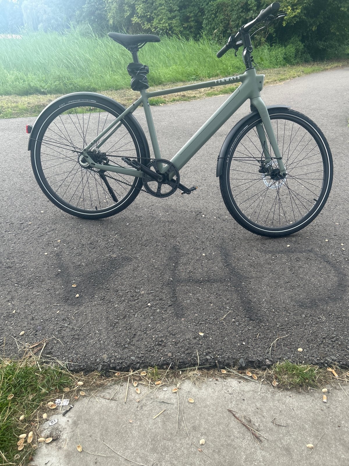 Tenways CGO600 E-bike - Zo goed als nieuw, Nieuw, 51 tot 55 cm, 50 km per accu of meer, Ophalen