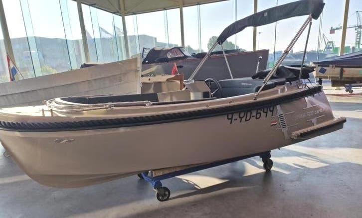 Corsiva tender 5 meter,50 pk honda, inclusief trailer, Watersport en Boten, Sloepen, Ophalen, Zo goed als nieuw, Buitenboordmotor