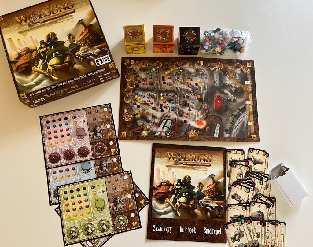 Wolsung: The Boardgame, Een of twee spelers, Ophalen of Verzenden, Zo goed als nieuw