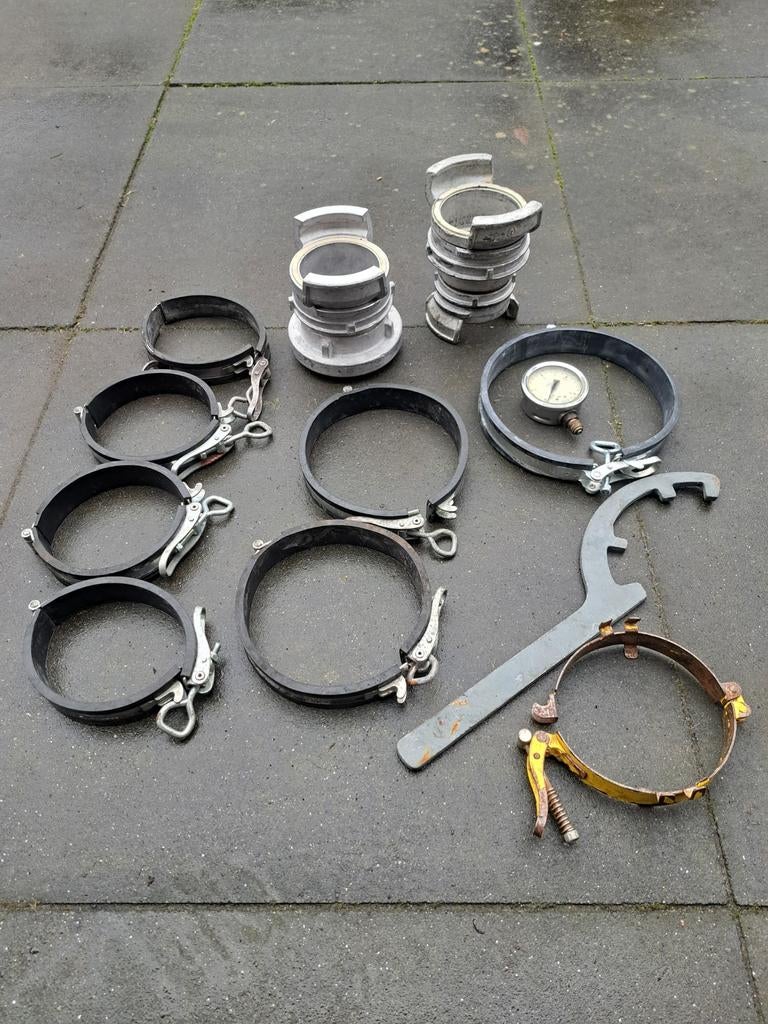 Bulk/silo oplegger, los-hulpmiddelen, Franse koppelingen etc, Ophalen of Verzenden, Nieuw, Overige merken