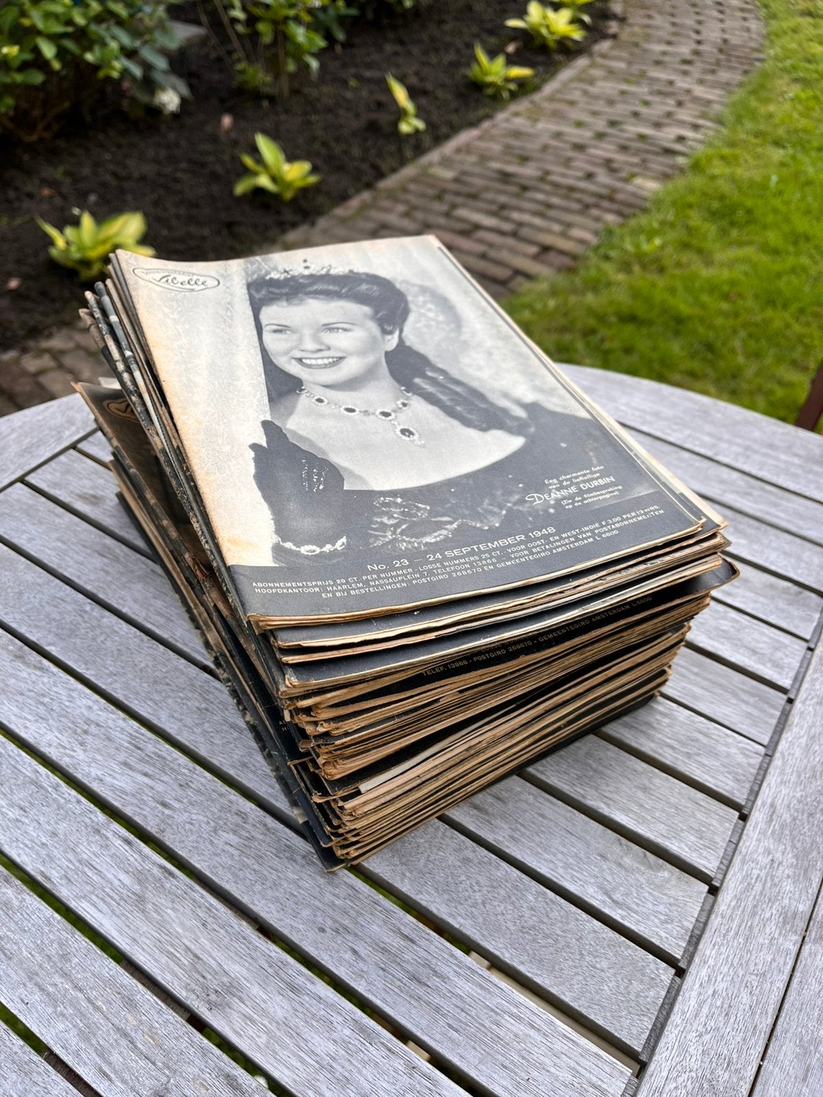Oude libelles te koop uit de veertiger jaren., Ophalen, 1940 tot 1960, Tijdschrift