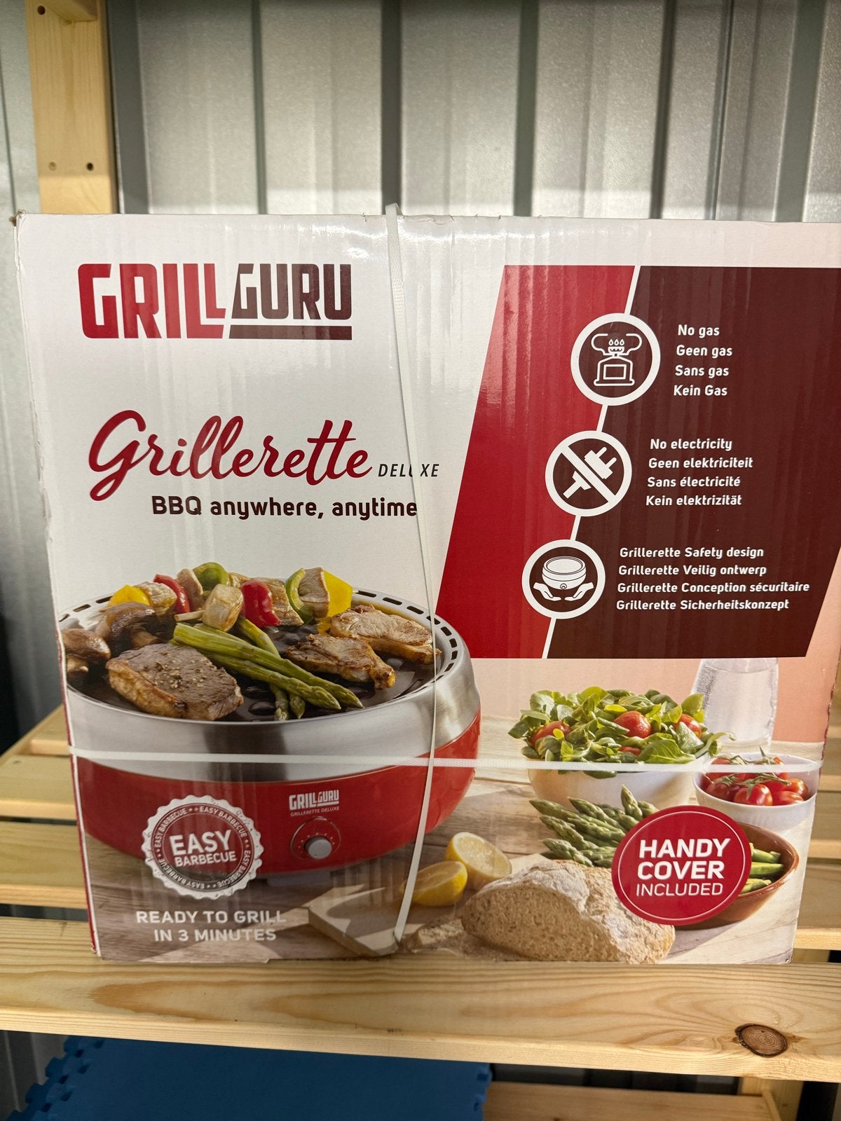 Grill Guru Grillerette Deluxe BBQ - Nieuw in doos, Verzenden, Nieuw