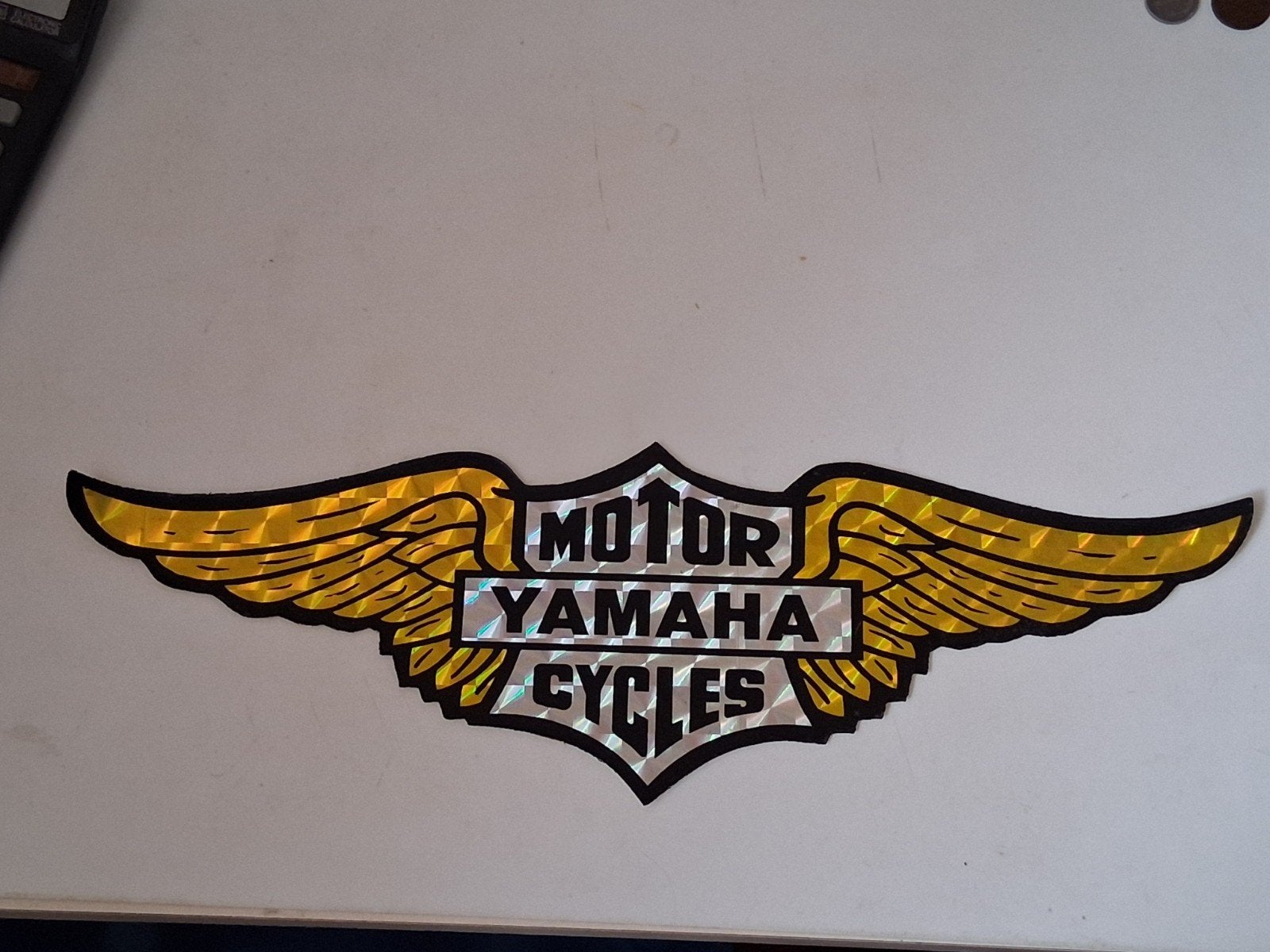 Mooie Yamaha Motor Cycles sticker, Motoren, Ophalen of Verzenden