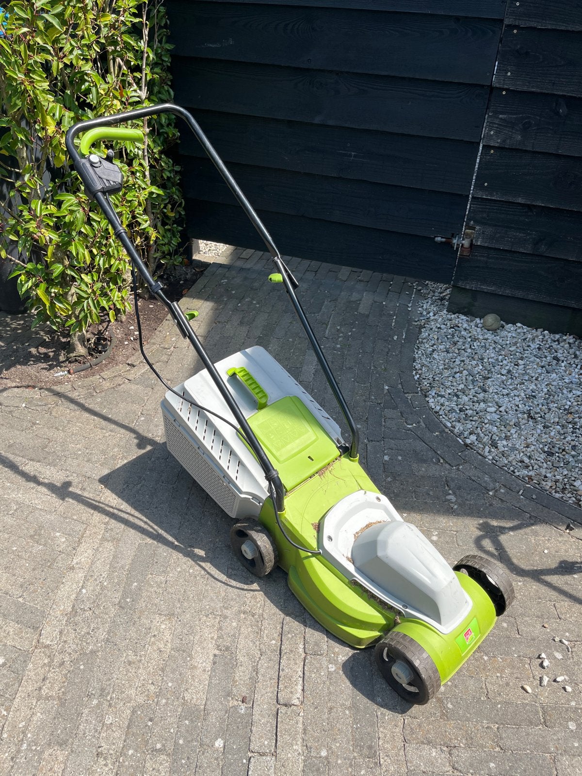 Central Park Elektrische Grasmaaier - Gebruikt, Tuin en Terras, Grasmaaiers, Ophalen, Cirkelmaaier, Gebruikt, Elektrische grasmaaier