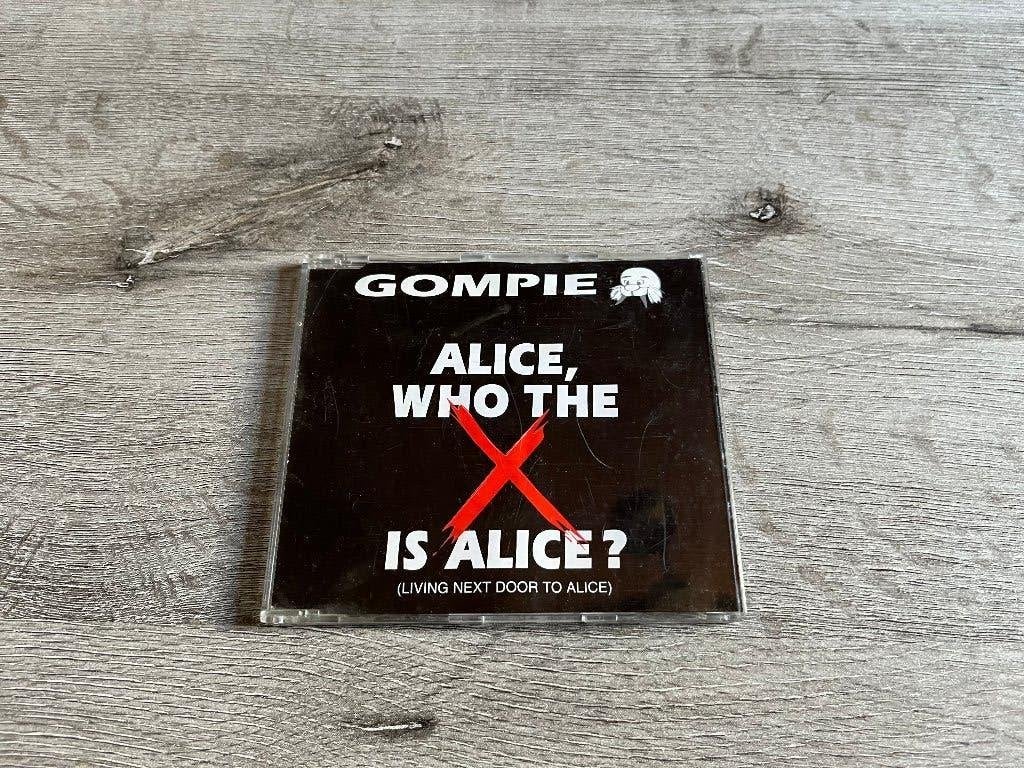 CD Gompie Alice who the X is Alice, Ophalen of Verzenden, Gebruikt, Pop