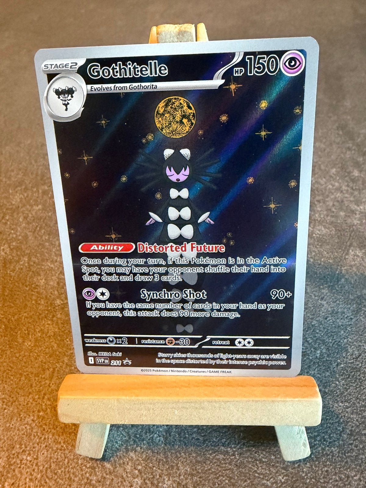 Gothitelle Pokémon Promo Svp 211, Ophalen of Verzenden, Zo goed als nieuw