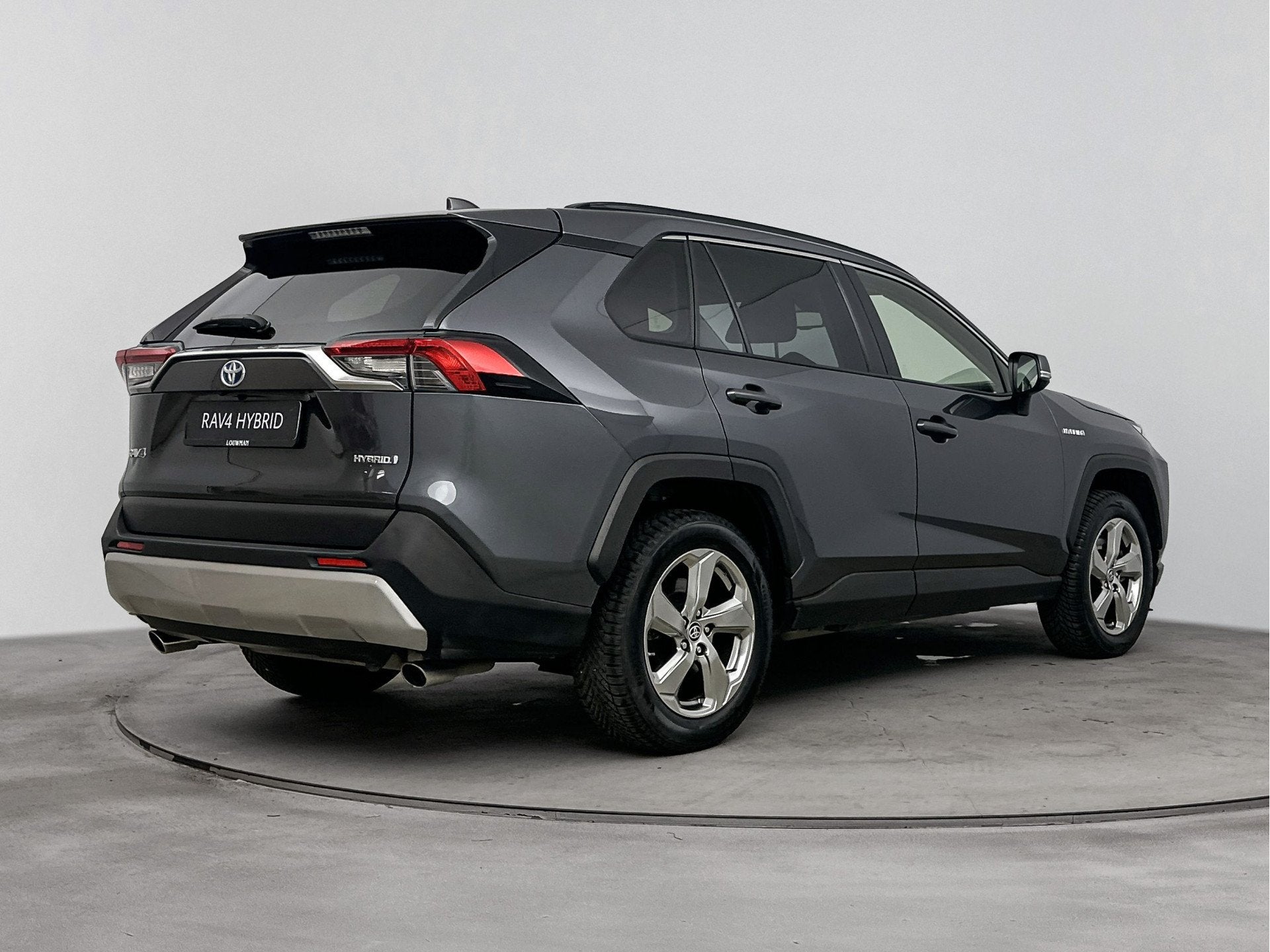 Toyota RAV4 2.5 Hybrid Dynamic (bj 2021, automaat), Auto's, Automaat, Gebruikt, Zwart, 218 pk