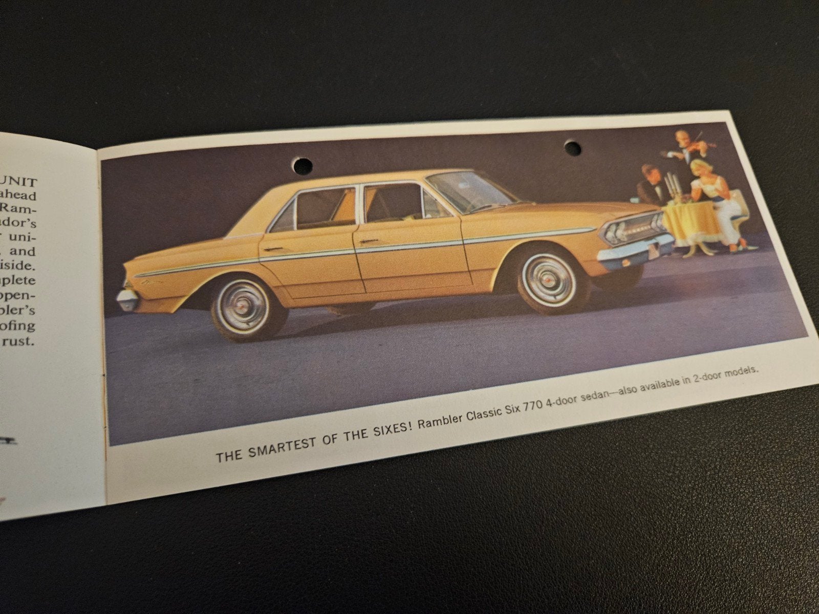 Brochure Rambler 1963 USA, Ophalen of Verzenden, Zo goed als nieuw, Overige merken
