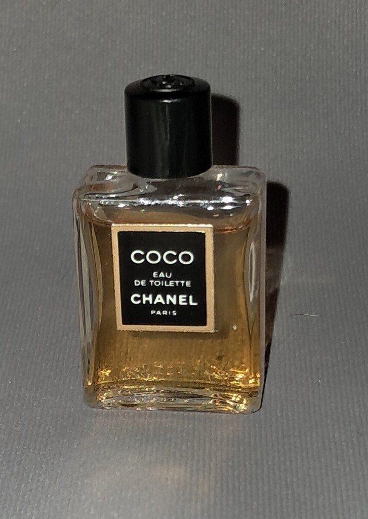 Volle parfum mini - Chanel coco, Ophalen of Verzenden, Zo goed als nieuw, Miniatuur, Gevuld