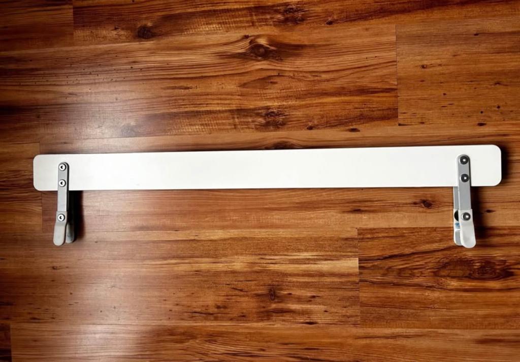 Zijsteun kinderbed IKEA   goede staat, Ophalen, Zo goed als nieuw, Wit