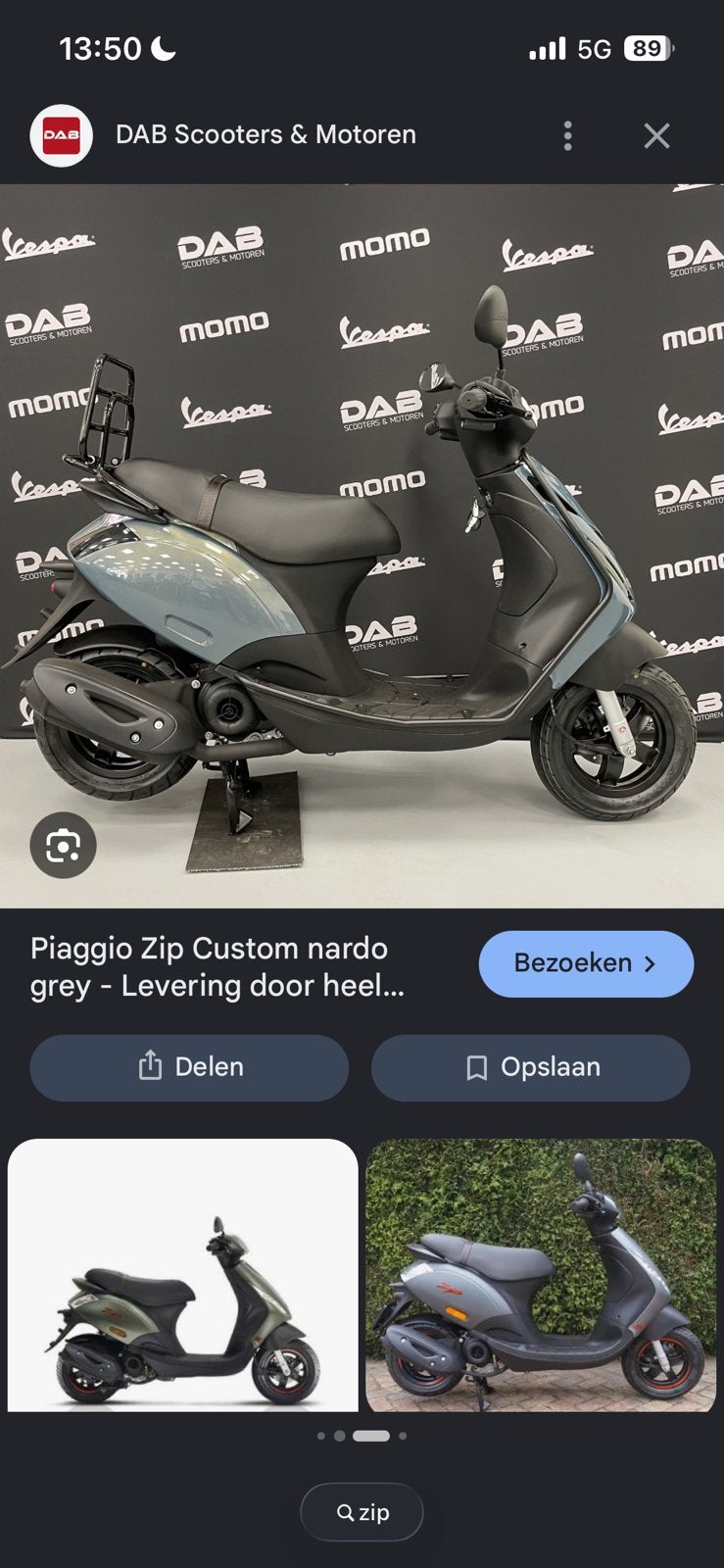 GEZOCHT piaggio zip 70cc 2t goeie staat, Ophalen, Zo goed als nieuw, Tweetakt, Zip