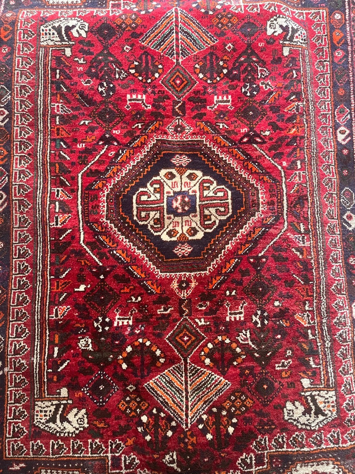 Prachtig Perzisch tapijt - 170x250cm, Ophalen, Gebruikt, 150 tot 200 cm, 200 cm of meer