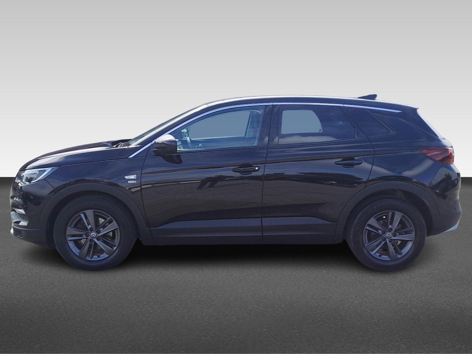 Opel Grandland X 1.2 Turbo Edition 2020, Auto's, Gebruikt, Zwart, Origineel Nederlands, Handgeschakeld