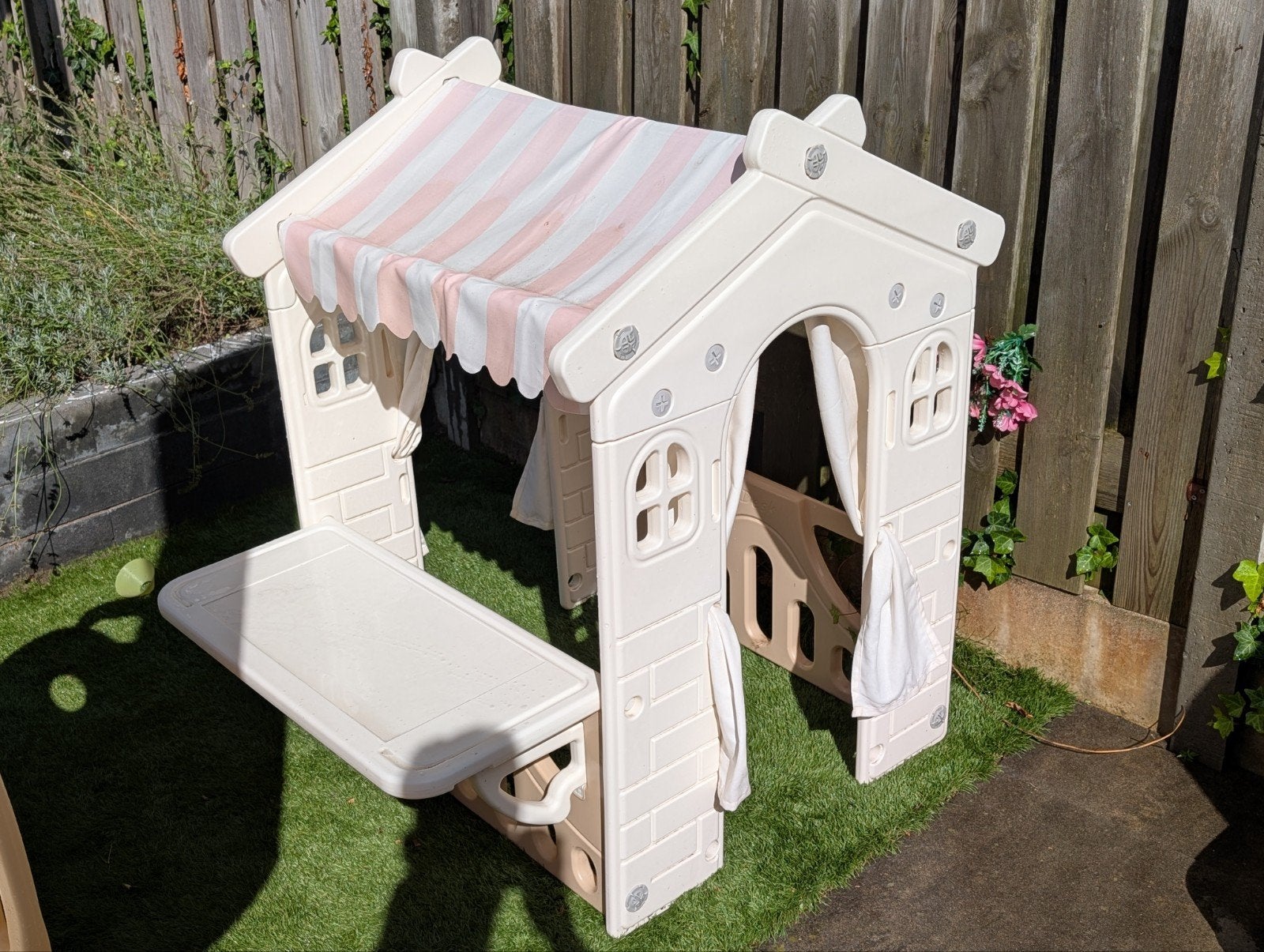 speelhuisje xl beige, Ophalen, Gebruikt, Kunststof