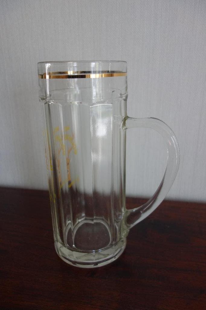 Bier pul Gasthof Goldener Hirsch 2 liter., Ophalen of Verzenden, Zo goed als nieuw, Pul(len), Overige merken