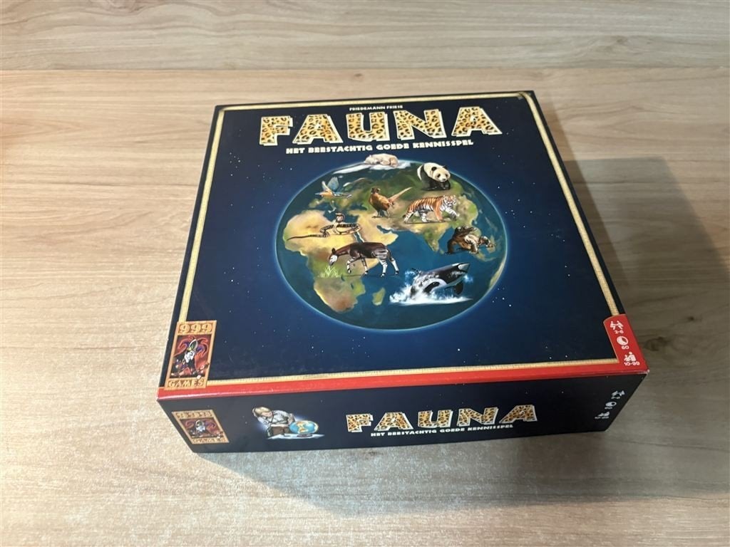 fauna 999 ganes - s7069, Hobby en Vrije tijd, Gezelschapsspellen | Bordspellen, Verzenden, Zo goed als nieuw