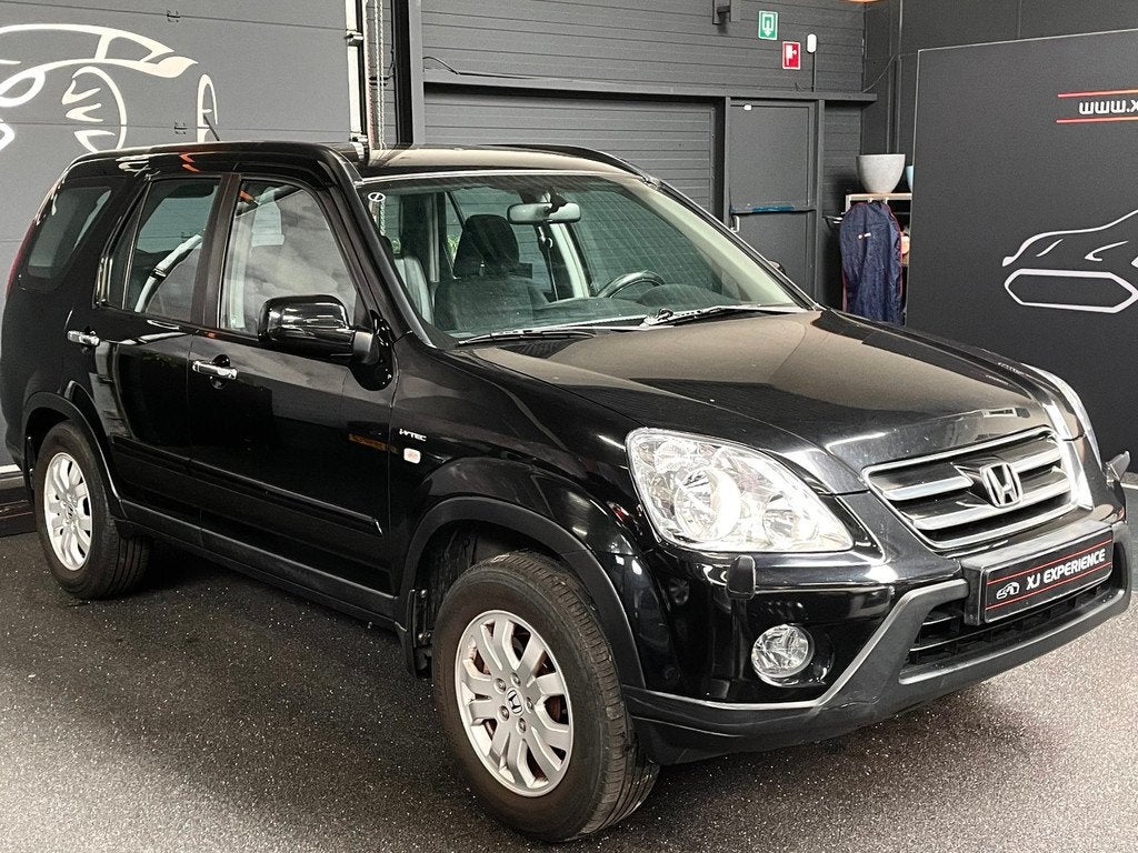 Honda CR-V 2.0i ES AWD AIRCO TREKH 150 PK, 1473 kg, Stof, Gebruikt, Zwart
