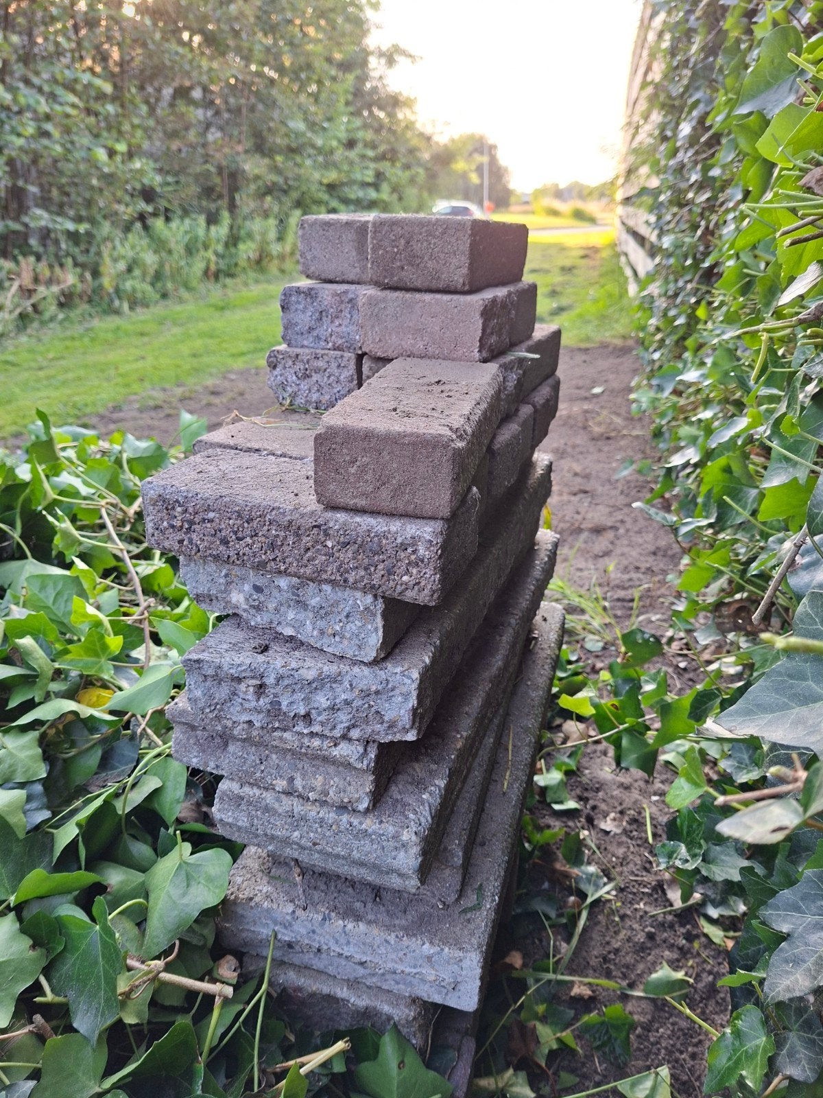 Gratis betonbanden, Ophalen, Beton, Minder dan 5 m², Overige typen