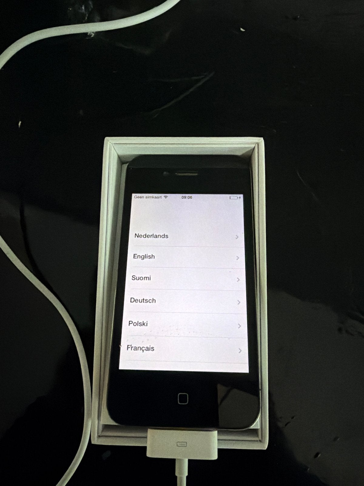 iPhone 4 16GB Zwart - Zo goed als nieuw, Telecommunicatie, 16 GB, Zwart, Ophalen of Verzenden, Zo goed als nieuw